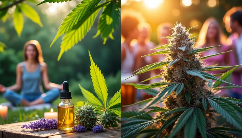 explore the key differences between cbd and thc in this comprehensive guide. learn about their unique properties, effects, and uses to make informed choices in your wellness journey.