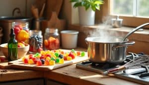 discover how to make your own cbd gummies with our easy-to-follow recipe. perfect for beginners, this guide simplifies the process of creating delicious, homemade treats infused with the benefits of cbd. enjoy a tasty way to relax and unwind!